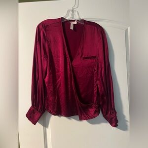 100% Silk Blouse Wrap